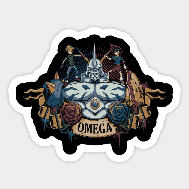 Digital Omega - Digimon - Sticker | TeePublic